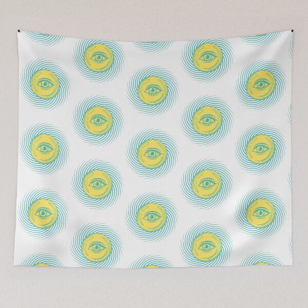 Item preview, Psychedelic  magic eye planet - schizophrenia -Trendy - Trend   designed and sold by TantalizingVin.