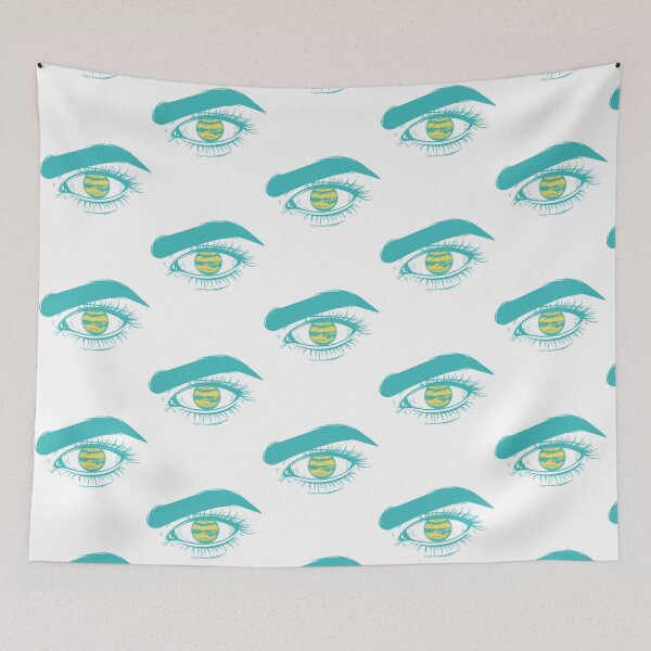 Item preview, Psychedelic  magic eyeplanet - schizophrenia -Trendy - Trend   designed and sold by TantalizingVin.