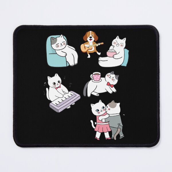 Item preview, Goofy cats and dog cartoon designed and sold by JOY STORE 45.