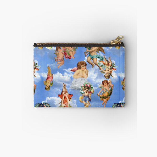 Item preview, angel cherub clouds antique heavenly victorian  designed and sold by Gossip Rag.