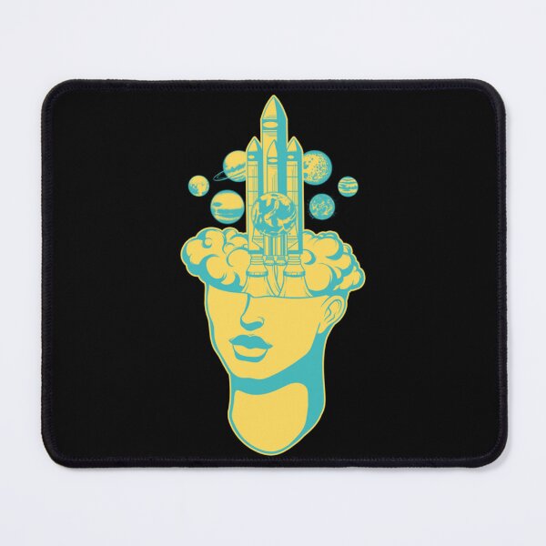 Item preview, Psychedelic of a girl Brain as a planet - schizophrenia -Trend-Trendy designed and sold by TantalizingVin.