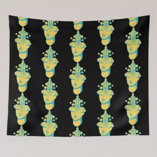 Item preview, Psychedelic of a girl Brain as a planet - schizophrenia -Trend-Trendy    designed and sold by TantalizingVin.