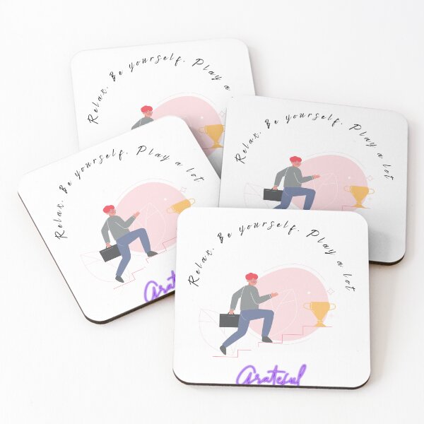 Item preview, Nice motivational quotes , Relax , be yourself, play a lot, designed and sold by adee1122.