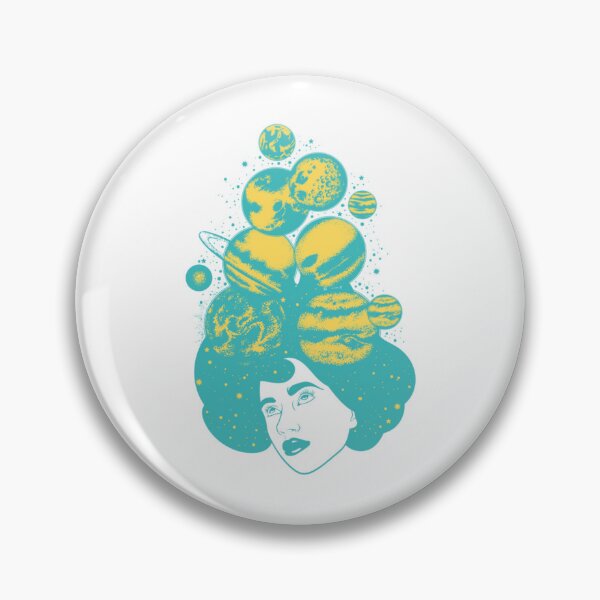Item preview, Psychedelic  Women face  planet - schizophrenia    designed and sold by TantalizingVin.