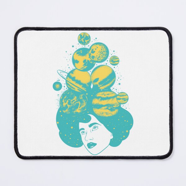 Item preview, Psychedelic  Women face  planet - schizophrenia    designed and sold by TantalizingVin.