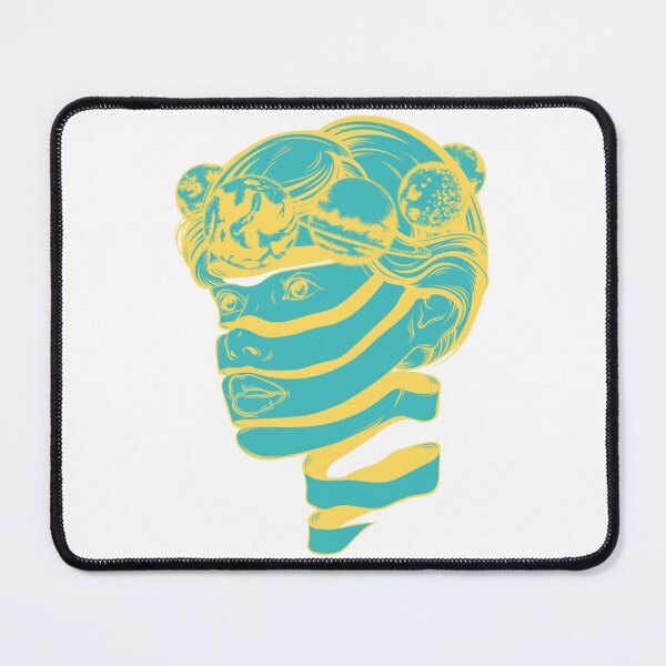 Item preview, Psychedelic  Women face  planet - schizophrenia   designed and sold by TantalizingVin.