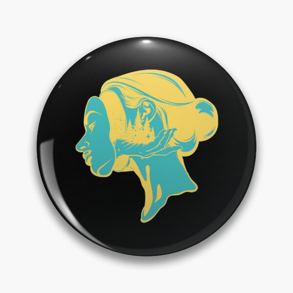 Item preview, Psychedelic  Women face - schizophrenia   designed and sold by TantalizingVin.