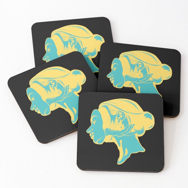 Item preview, Psychedelic  Women face - schizophrenia   designed and sold by TantalizingVin.