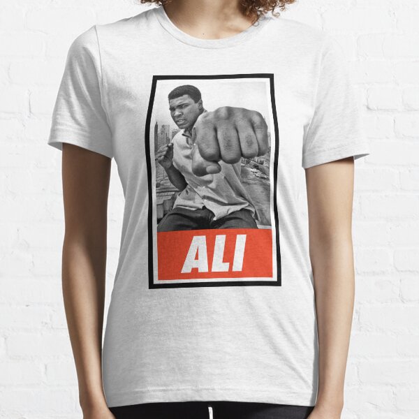 Muhammad Ali Four Squares Womens T-Shirt Tee