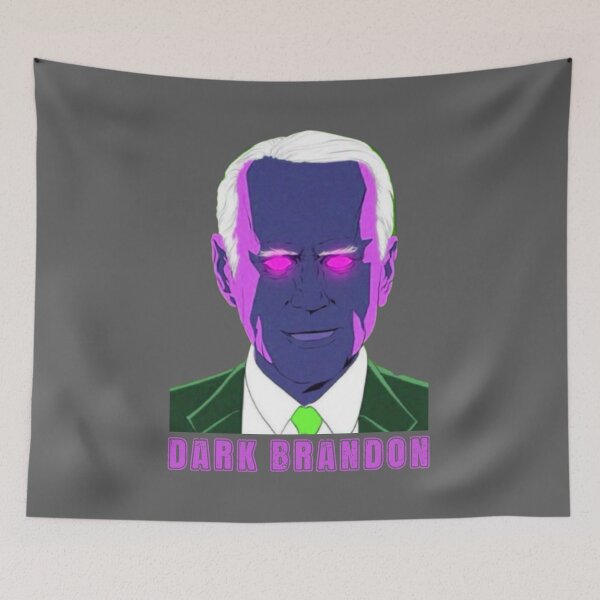 Item preview, Dark Brandon Rising Joe Biden Funny Political Liberal Meme, Political Joe Biden Meme designed and sold by MoTeesMo.