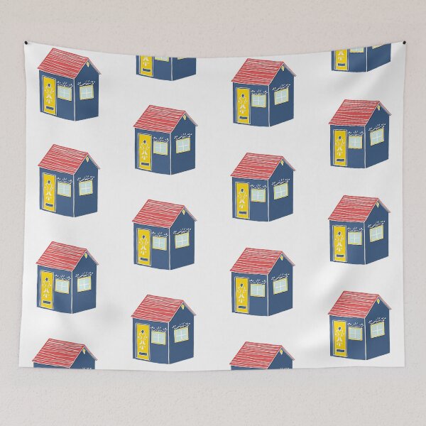 Item preview, Little Scandinavian Blue House designed and sold by emmajfitz.
