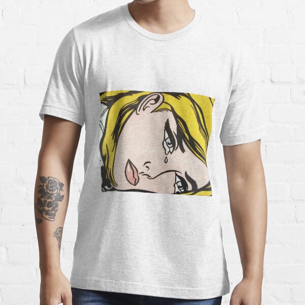 Cadeau du jour Crying Homage To Roy Lichtenstein Vintage Photograp T-shirt essentiel