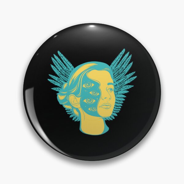 Item preview, Psychedelic of a girl Brain as a planet - schizophrenia -Trend-Trendy   designed and sold by TantalizingVin.
