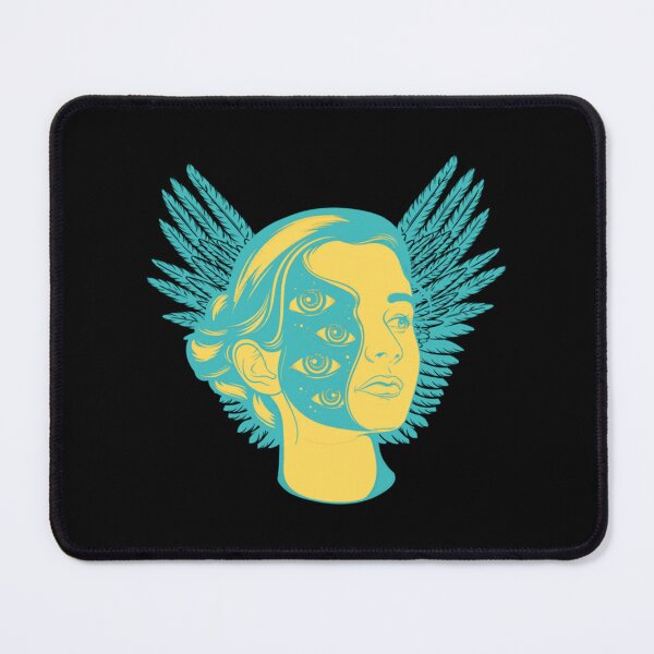 Item preview, Psychedelic of a girl Brain as a planet - schizophrenia -Trend-Trendy designed and sold by TantalizingVin.