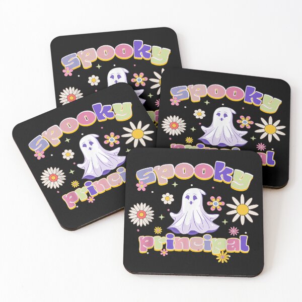 Item preview, Spooky Principal Groovy Cute Ghost Halloween Principal Life designed and sold by Kentkroon.