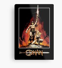 Conan The Barbarian Metal Print