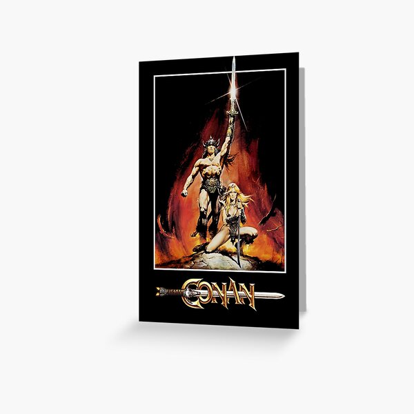 Conan The Barbarian Greeting Card