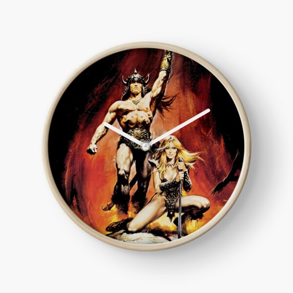 Conan The Barbarian Clock