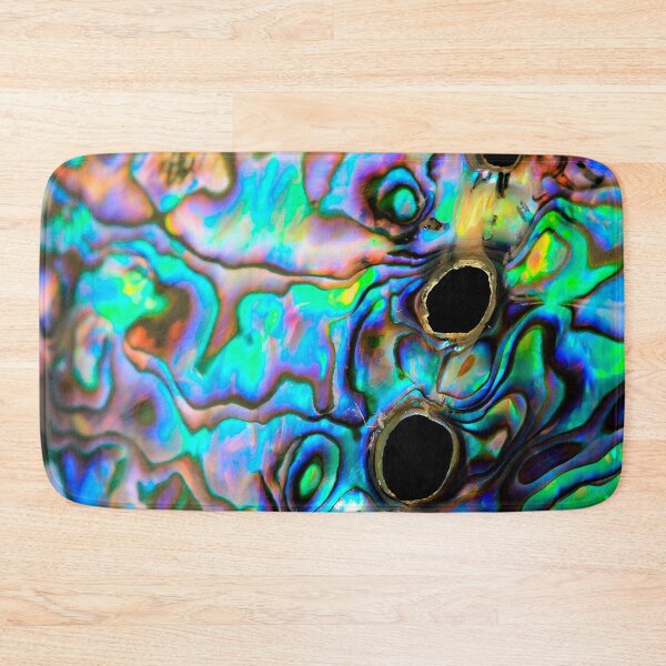 Item preview, Abstract Paua Abalone Shell Texture Pattern, Polished Paua Abalone Shell, Multicolor Paua Abalone Shell Haliotis Background, Shiny Mother Of Pearl Paua Abalone Shell designed and sold by Trendymotion.