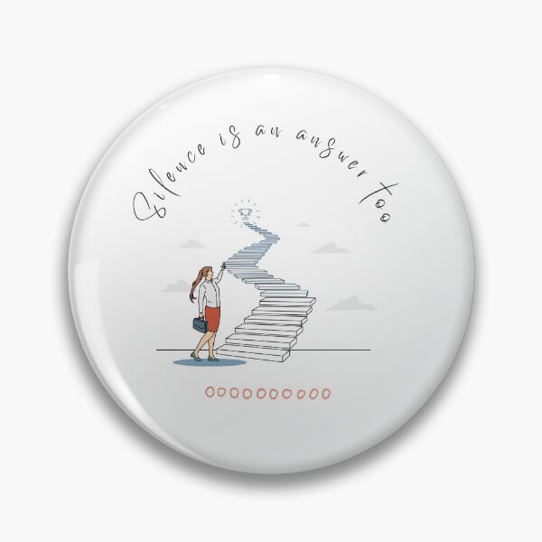 Item preview, Nice motivational quotes , silence is an answer too designed and sold by adee1122.