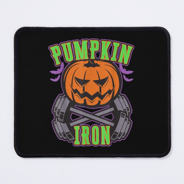 Item preview, Pumpkin Iron Retro Funny Halloween Weightlifting Gym Humor designed and sold by Gormgunnarsson.