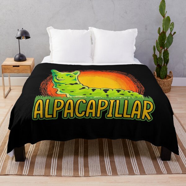 Item preview, ALPACAPILLAR Funny Alpaca Llama Lover Pun Halloween Graphic designed and sold by Kentkroon.