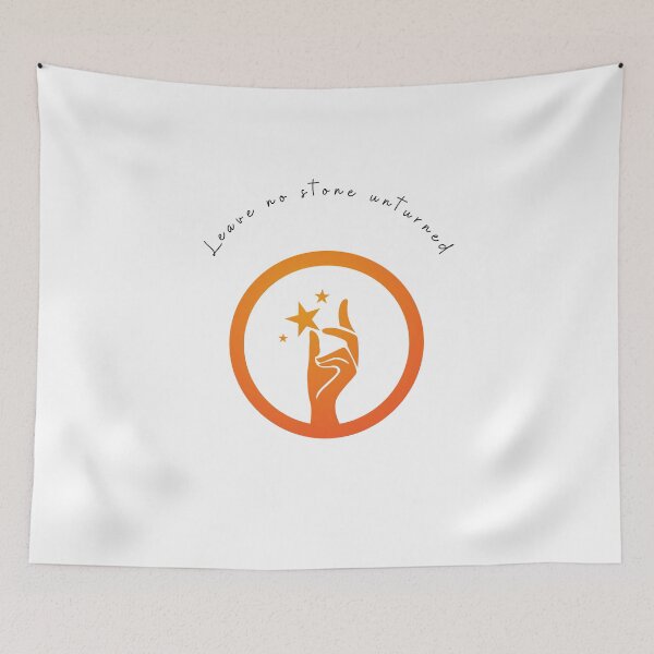 Item preview, Nice motivational quotes , Leave no stone unturned  designed and sold by adee1122.