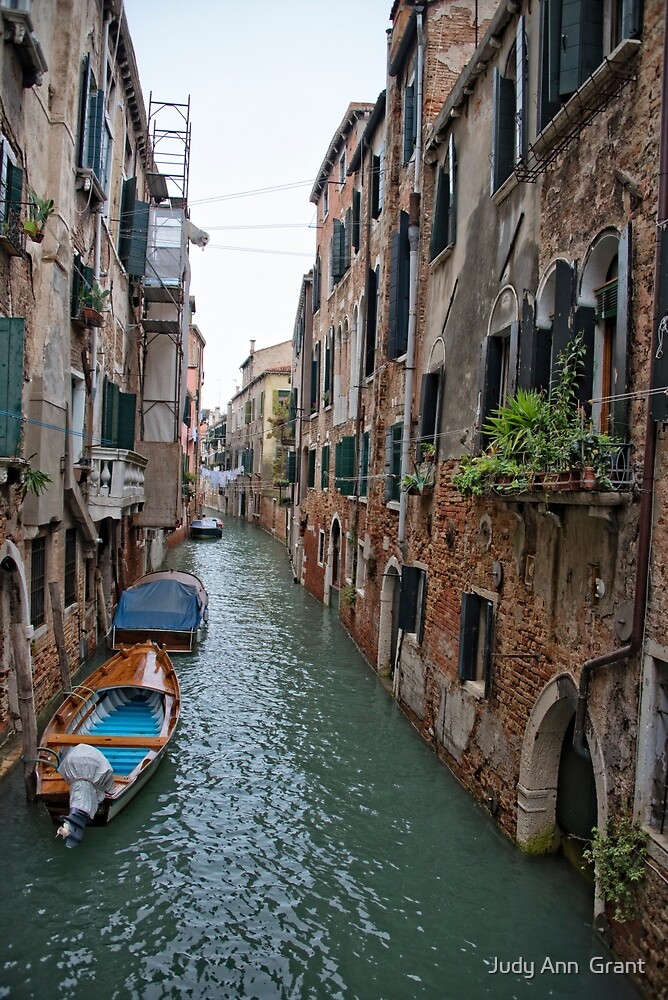 "Venice Waterways " by Judy Ann Grant Redbubble