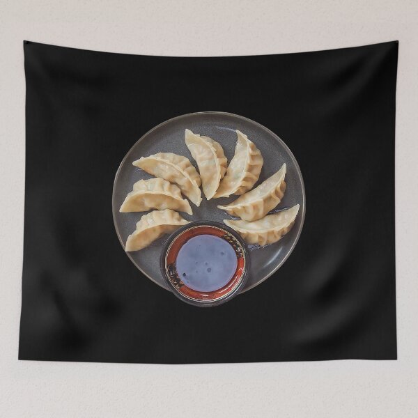 Item preview, Dumpling Dimsum Halloween Jiaozi Gyoza Mandoo Asian Food designed and sold by Edgarolander.