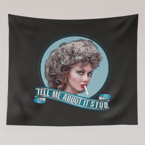 Item preview, Tell Me About It Stud Grease Bad Sandy designed and sold by Miriam Brayan.