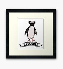 'Puguin'- Survival of the Strangest Framed Print