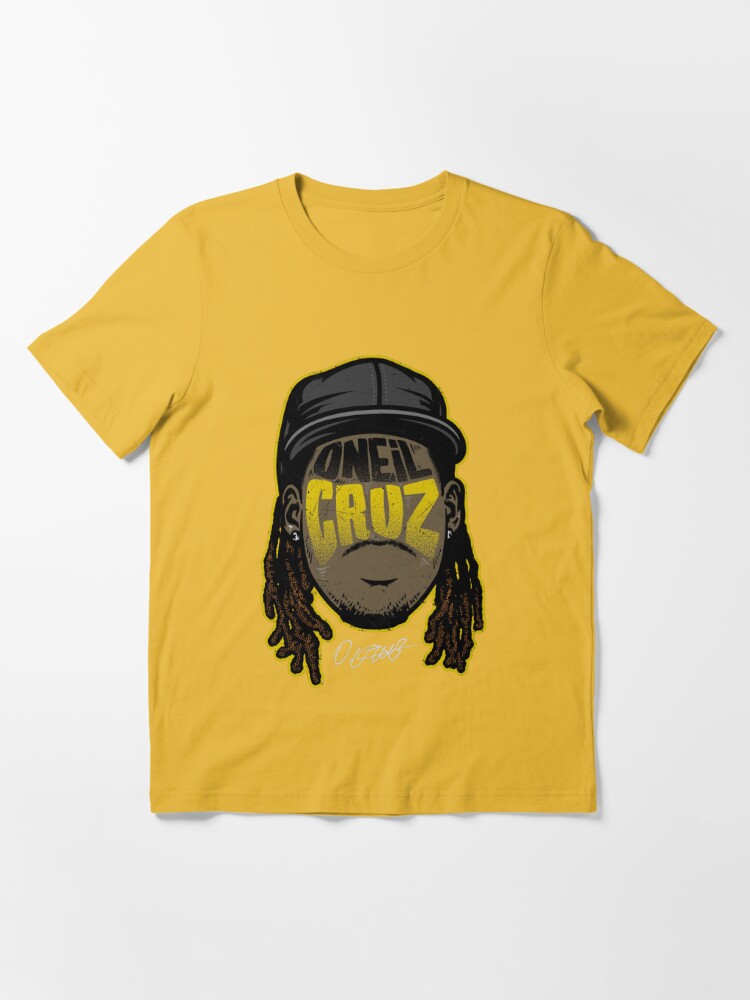  Oneil Cruz Men's T-Shirt - Oneil Cruz Pittsburgh Player  Silhouette : Sports & Outdoors