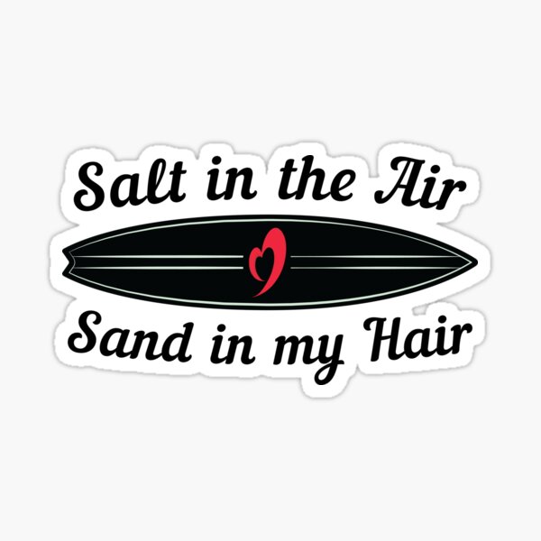 Aperçu de l'œuvre Sel de Dreamblaze dans l'air Surf Tees et cadeaux créée et vendue par dreamblaze.