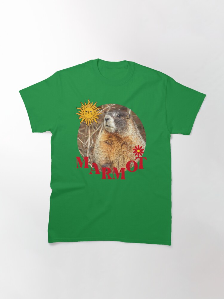 Marmot Schweiz Switzerland Funny Marmot United States Classic T-Shirt