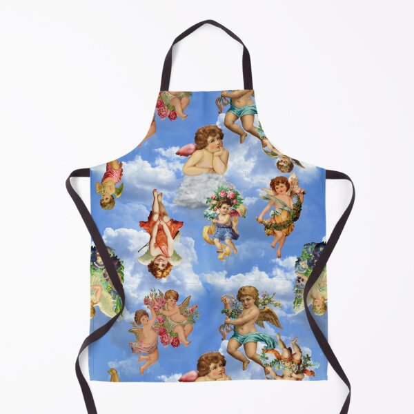 Item preview, angel cherub clouds antique heavenly victorian  designed and sold by Gossip Rag.