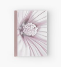 Lavatera Flower Stamen Macro Hardcover Journal