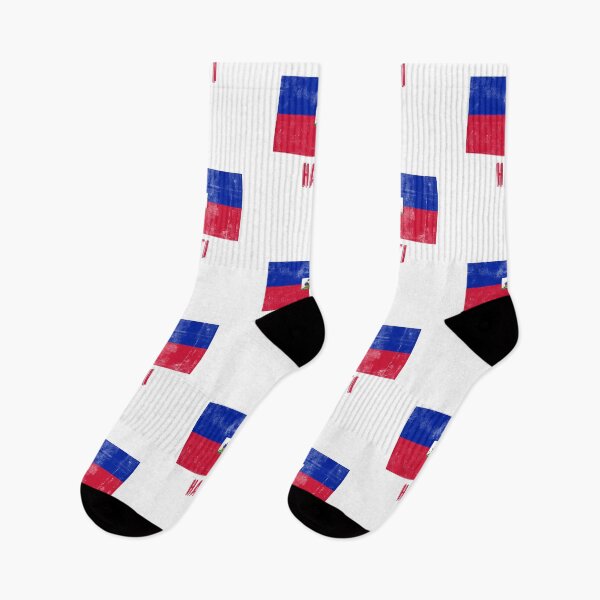 Item preview, Flag of Haiti "Grunge" look. designed and sold by KTSubz Faith & Fun Designs.