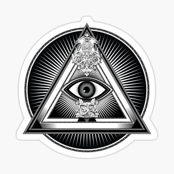 Vista previa del artículo con la obra «Illuminati», diseñado y vendido por hepinilla.