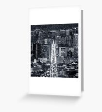 San Francisco Downtown Greeting Card