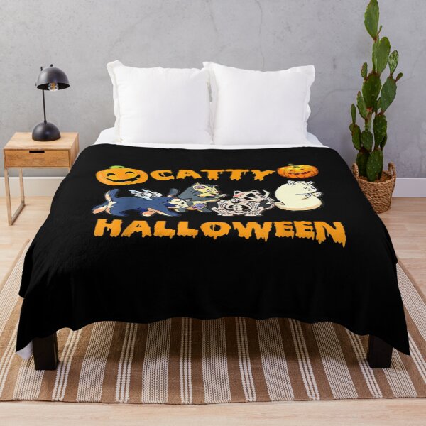 Item preview, Catty Halloween Cat Lover Halloween Ghost Cat Apparel designed and sold by Gormgunnarsson.