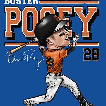 Buster Posey Outline Sticker for Sale by wright46l