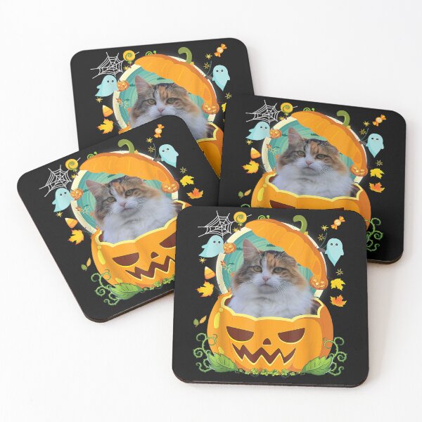 Item preview, Happy Halloween Pumpkin Manx Cat Witch Cute Hat Lover Horor designed and sold by Gormgunnarsson.