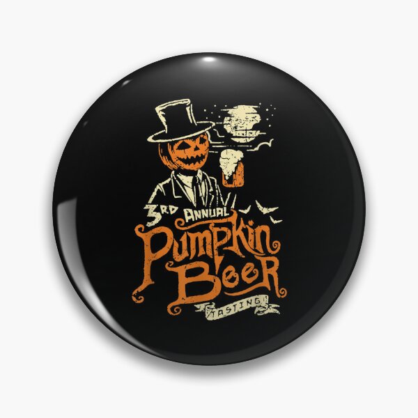 Item preview, Vintage Halloween Pumpkin beer 3rd Annual designed and sold by Kentkroon.