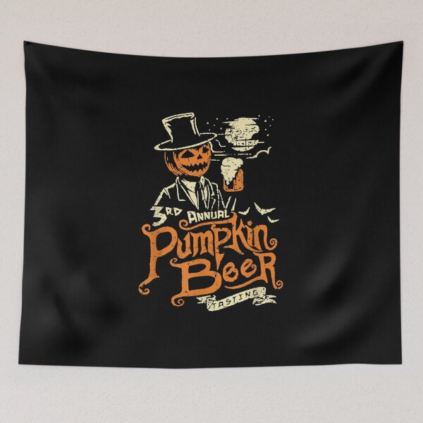 Item preview, Vintage Halloween Pumpkin beer 3rd Annual designed and sold by Kentkroon.