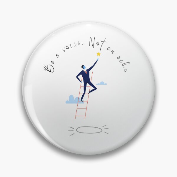 Item preview, Nice motivational quotes , Be a  voice , not an echo designed and sold by adee1122.