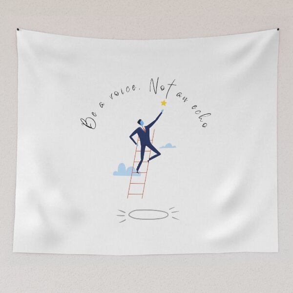 Item preview, Nice motivational quotes , Be a  voice , not an echo designed and sold by adee1122.