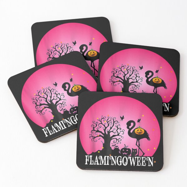 Item preview, Happy Flamingoween Witch Flamingo Halloween designed and sold by Gormgunnarsson.