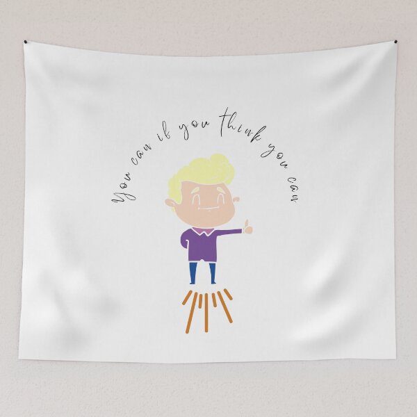 Item preview, Nice motivational quotes , You can if you think you can ! designed and sold by adee1122.