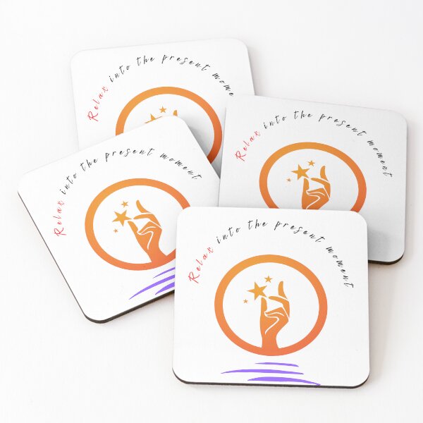 Item preview, Nice motivational quotes , Relax into the present movement designed and sold by adee1122.