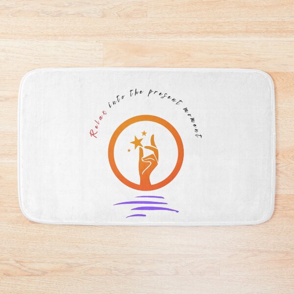 Item preview, Nice motivational quotes , Relax into the present movement designed and sold by adee1122.